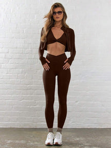 Calça Legging Efeito Pop Up Nina