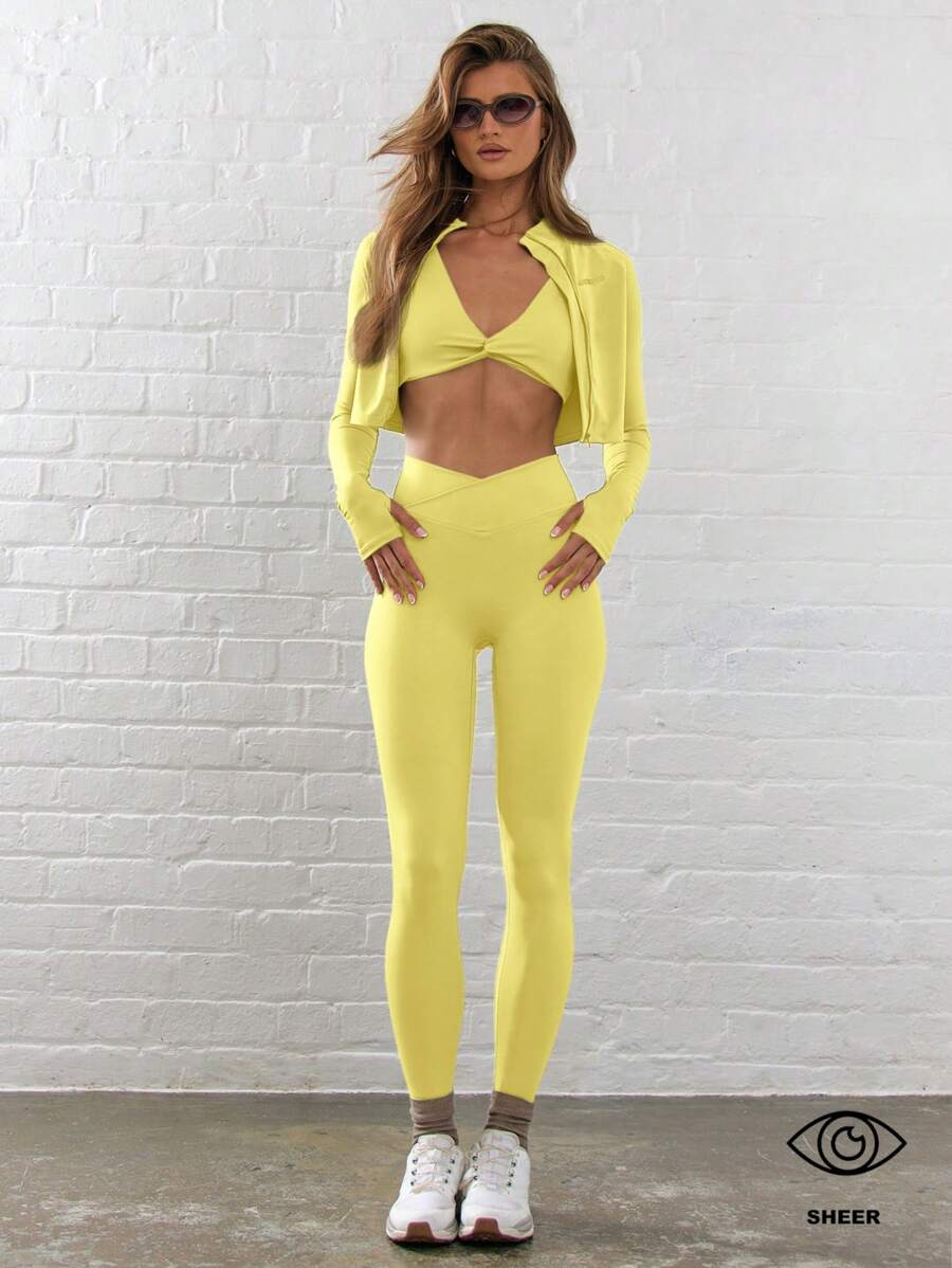 Calça Legging Efeito Pop Up Nina